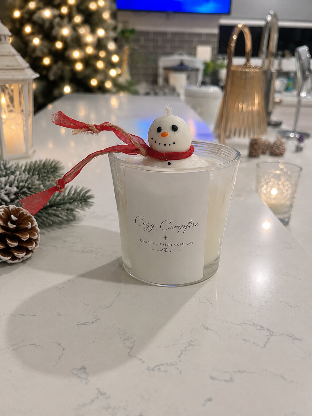 Melted snowman 8 oz