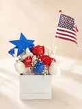 Stars & Stripe Wax Bloom Box